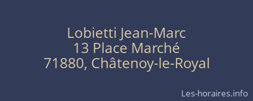 Lobietti Jean-Marc