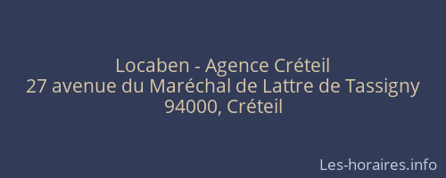 Locaben - Agence Créteil