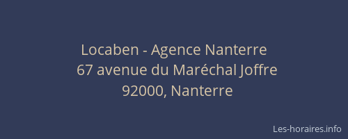 Locaben - Agence Nanterre
