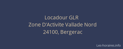 Locadour GLR