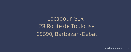 Locadour GLR