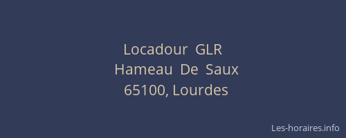 Locadour  GLR