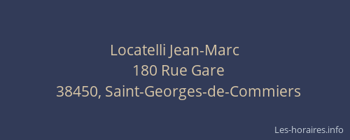Locatelli Jean-Marc