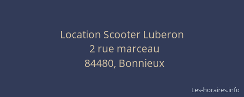 Location Scooter Luberon
