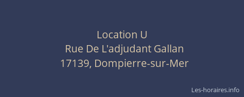 Location U