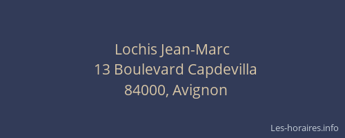 Lochis Jean-Marc