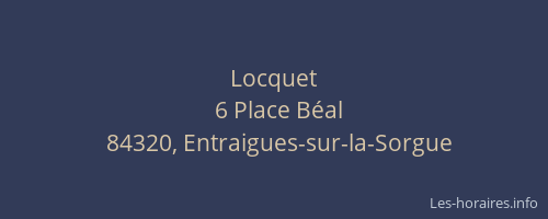 Locquet