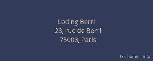 Loding Berri