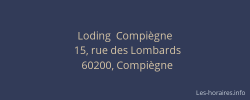 Loding  Compiègne
