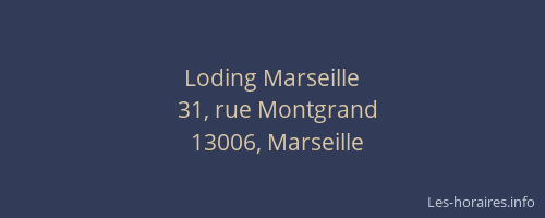 Loding Marseille