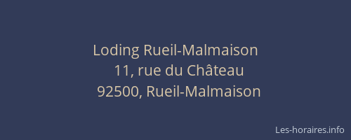 Loding Rueil-Malmaison
