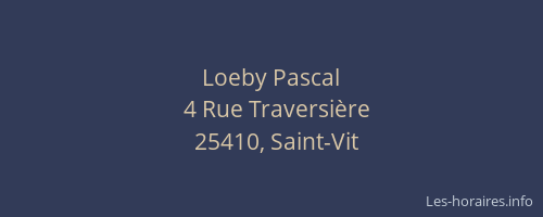 Loeby Pascal
