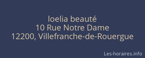 loelia beauté