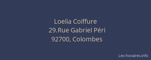 Loelia Coiffure