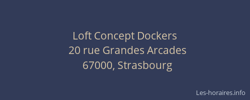 Loft Concept Dockers