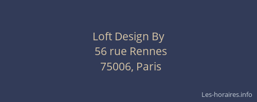 Loft Design By