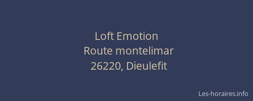 Loft Emotion