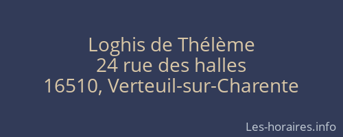 Loghis de Thélème