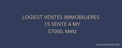 LOGIEST VENTES IMMOBILIERES