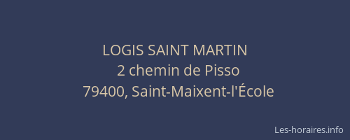 LOGIS SAINT MARTIN