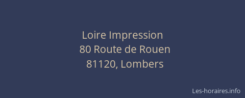 Loire Impression