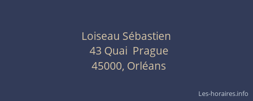 Loiseau Sébastien