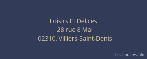 Loisirs Et Délices