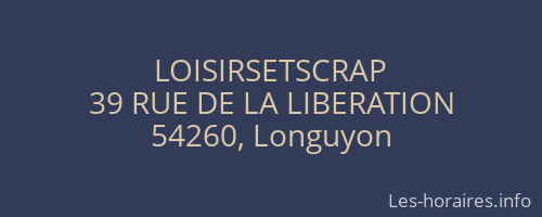 LOISIRSETSCRAP