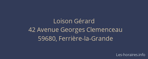 Loison Gérard