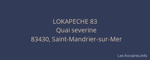 LOKAPECHE 83