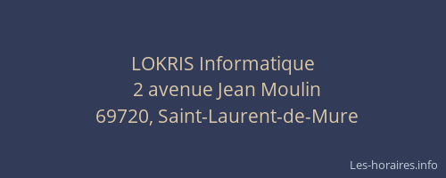 LOKRIS Informatique