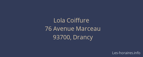 Lola Coiffure