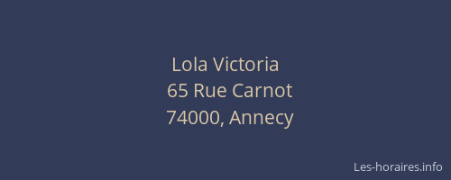 Lola Victoria