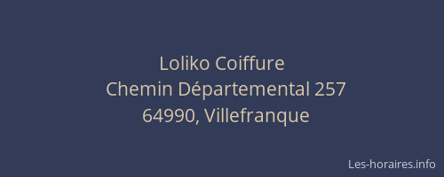 Loliko Coiffure