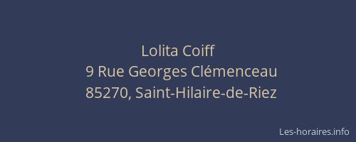 Lolita Coiff