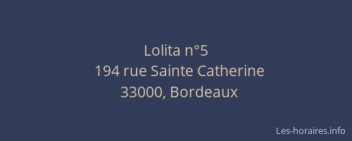 Lolita n°5