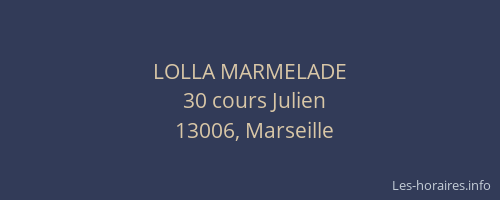 LOLLA MARMELADE