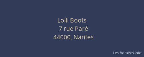 Lolli Boots