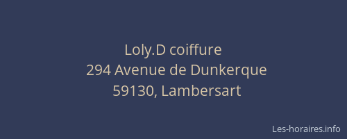 Loly.D coiffure