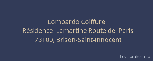 Lombardo Coiffure