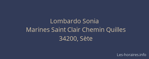Lombardo Sonia