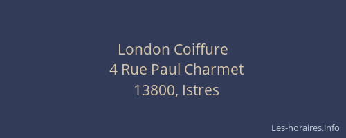 London Coiffure