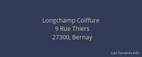 Longchamp Coiffure