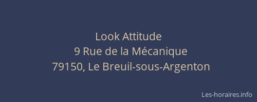 Look Attitude
