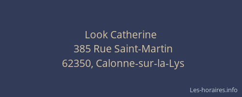 Look Catherine