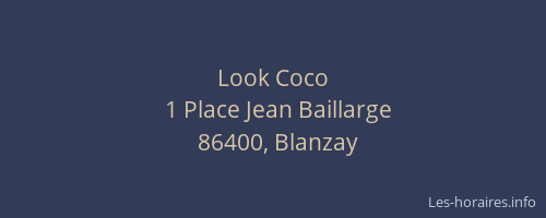 Look Coco
