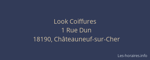 Look Coiffures