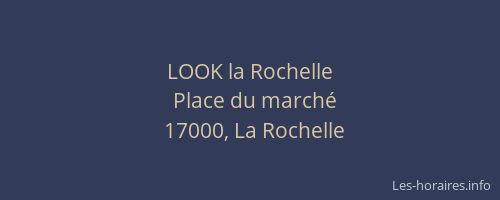 LOOK la Rochelle