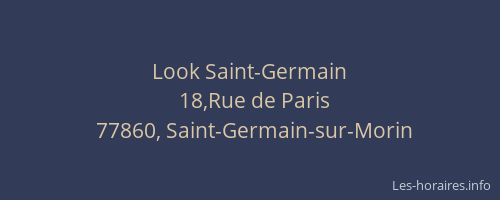 Look Saint-Germain