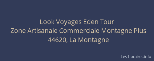 Look Voyages Eden Tour